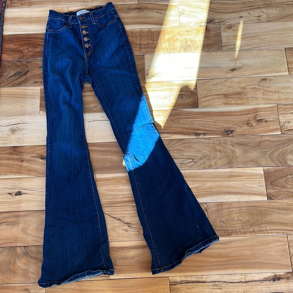 Blue Flare Jeans